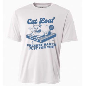 Cat Loaf Freshly Baked Just For You Cooling Performance Crew T-Shirt