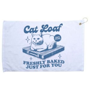 Cat Loaf Freshly Baked Just For You Grommeted Golf Towel