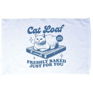 Cat Loaf Freshly Baked Just For You Microfiber Hand Towel