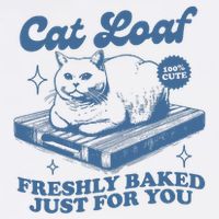 Cat Loaf Freshly Baked Just For You Visor