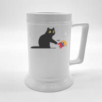 Cat Ladies For Kamala Harris Donald Trump 2024 Sarcastic Beer Stein