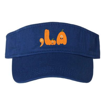 Comma La Funny Kamala Pumpkins Halloween Valucap Bio-Washed Visor