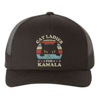 Cat Ladies For Kamala Harris Merch President 2024 Cat Lady Yupoong Adult 5-Panel Trucker Hat