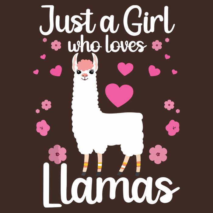 Cute Llama For Girl Farming Llama Lovers Alpaca Farm Cooling Performance Crew T-Shirt