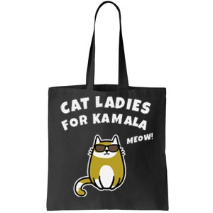 Cat Ladies For Kamala Tote Bag