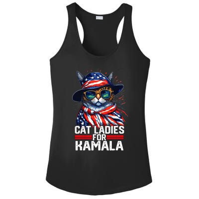 Cat Ladies For Kamala Harris Funny Cat Ladies PosiCharge Competitor Racerback Tank