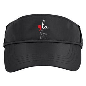 Cat Ladies For Kamala Funny Cat 2024 President Kamala Harris Adult Drive Performance Visor