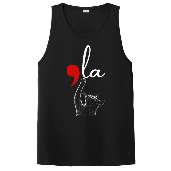 Cat Ladies For Kamala Funny Cat 2024 President Kamala Harris Gift PosiCharge Competitor Tank