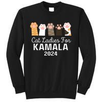 Cat Ladies For Kamala 2024 Sweatshirt