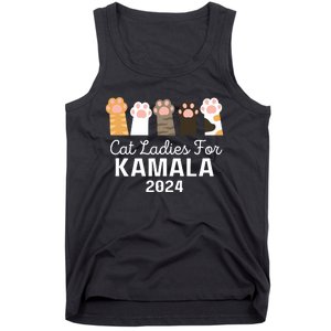 Cat Ladies For Kamala 2024 Tank Top