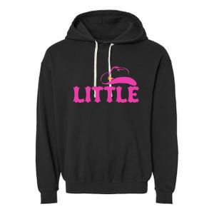 Cute Little Funny Family Matching Gbig Big Little Sorority Garment-Dyed Fleece Hoodie