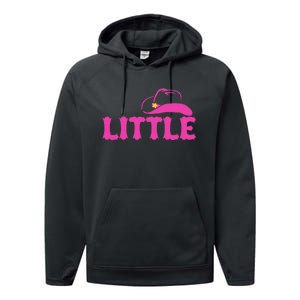 Cute Little Funny Family Matching Gbig Big Little Sorority Performance Fleece Hoodie