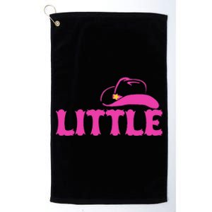 Cute Little Funny Family Matching Gbig Big Little Sorority Platinum Collection Golf Towel