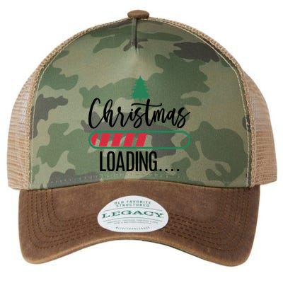 Christmas Loading Funny Legacy Tie Dye Trucker Hat