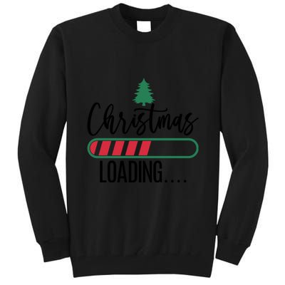 Christmas Loading Funny Tall Sweatshirt