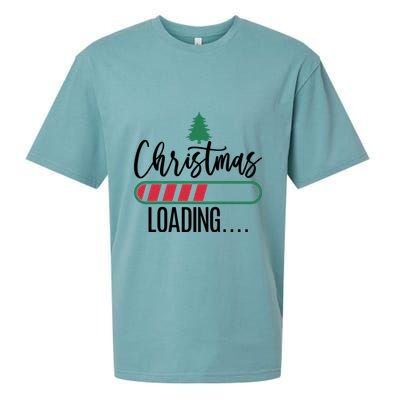 Christmas Loading Funny Sueded Cloud Jersey T-Shirt