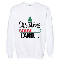 Christmas Loading Funny Garment-Dyed Sweatshirt