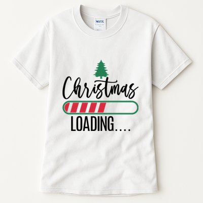 Christmas Loading Funny Tall T-Shirt