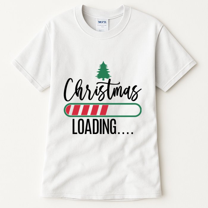 Christmas Loading Funny Tall T-Shirt