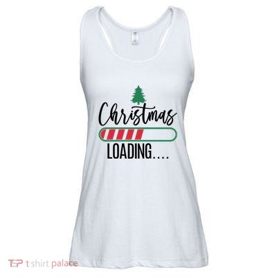 Christmas Loading Funny Ladies Essential Flowy Tank
