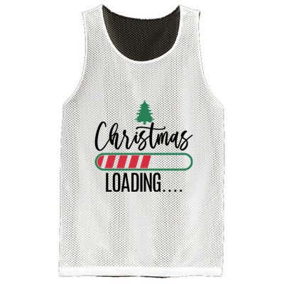 Christmas Loading Funny Mesh Reversible Basketball Jersey Tank