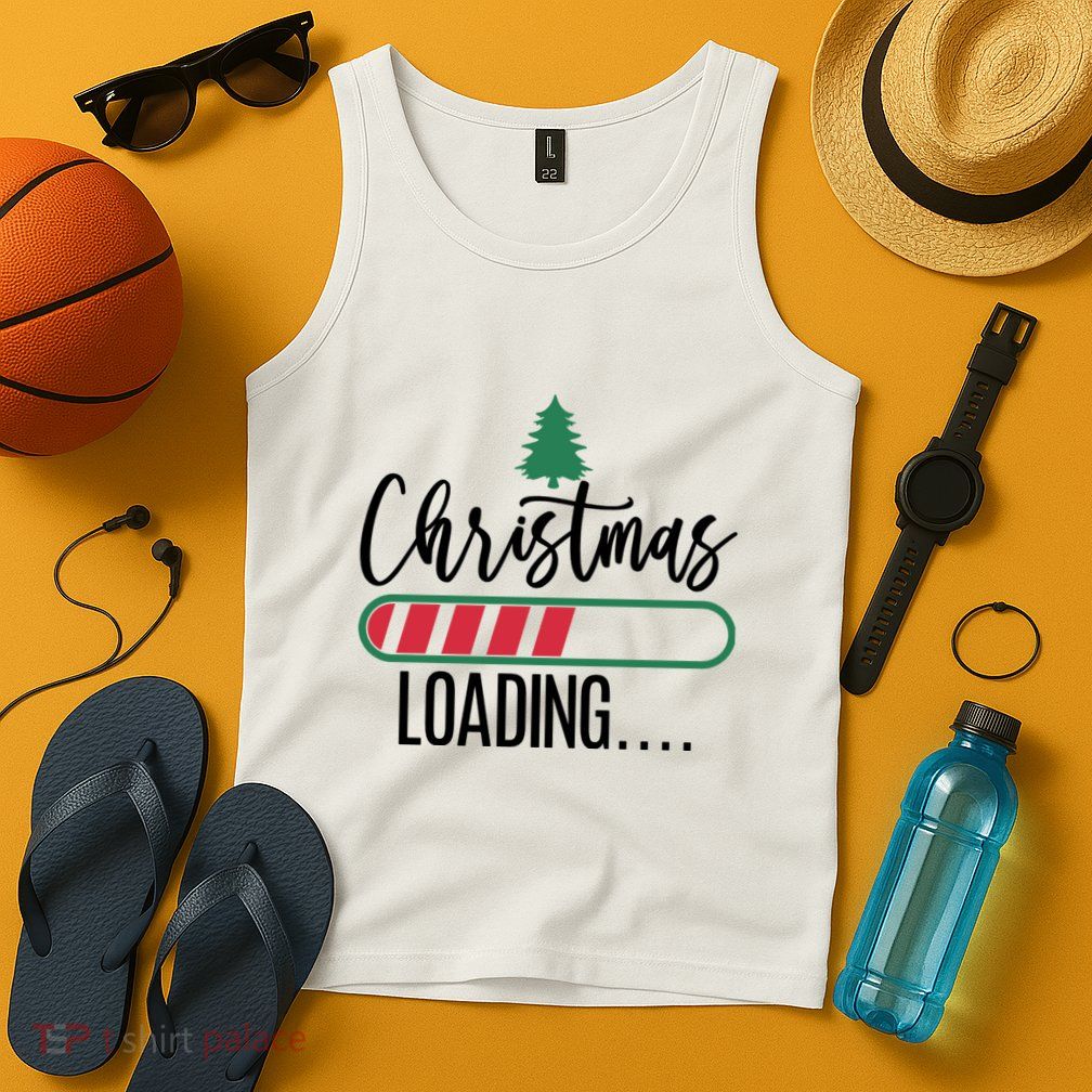 Christmas Loading Funny Tank Top