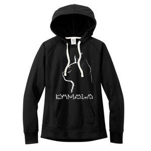 Cat Ladies For Kamala Funny Cat 2024 Women's Fleece Hoodie