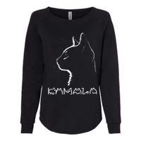 Cat Ladies For Kamala Funny Cat 2024 Womens California Wash Sweatshirt