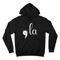 Comma La Funny Anti Republican Liberal Voters Democrat Hoodie