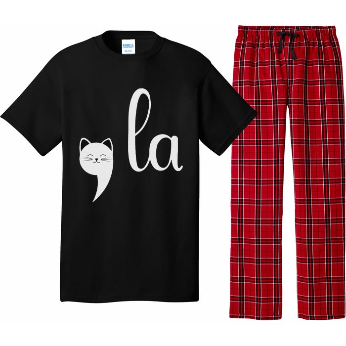 Comma La Funny Anti Republican Liberal Voters Democrat Pajama Set