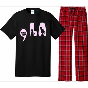 Comma La Funny Kamala Harris 2024 President Pajama Set