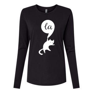 Cat Lady For Kamala 2024 Election Womens Cotton Relaxed Long Sleeve T-Shirt