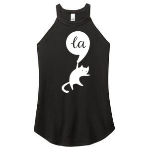 Cat Lady For Kamala 2024 Election Women's Perfect Tri Rocker Tank