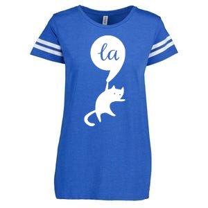 Cat Lady For Kamala 2024 Election Enza Ladies Jersey Football T-Shirt