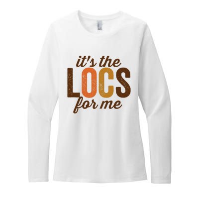 Cute Locs For Wo Loc'd Up Dreadlocks Girl Melanin Retro Womens CVC Long Sleeve Shirt