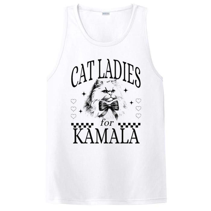 Cat Ladies For Kamala PosiCharge Competitor Tank