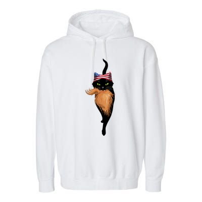 Cat Ladies For Kamala Harris Garment-Dyed Fleece Hoodie