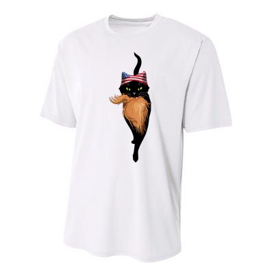 Cat Ladies For Kamala Harris Performance Sprint T-Shirt