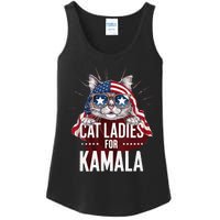 Cat Ladies For Kamala Patriot Design Ladies Essential Tank