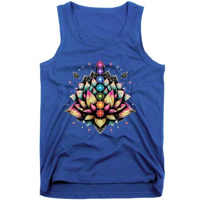 Chakra Lotus Flower Spiritual Yoga Lover Tank Top