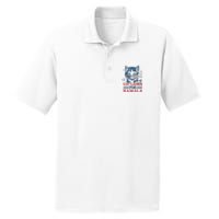 Cat Ladies For Kamala Funny Cat President Kamalaharris 2024 PosiCharge RacerMesh Polo