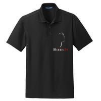 Cat Ladies For Kamala Funny Cat 2024 President Kamalaharris Dry Zone Grid Polo