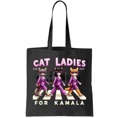 Cat Ladies For Kamala Tote Bag