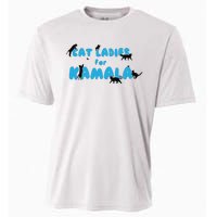 Cat Ladies For Kamala Childless Cat Ladies Cooling Performance Crew T-Shirt