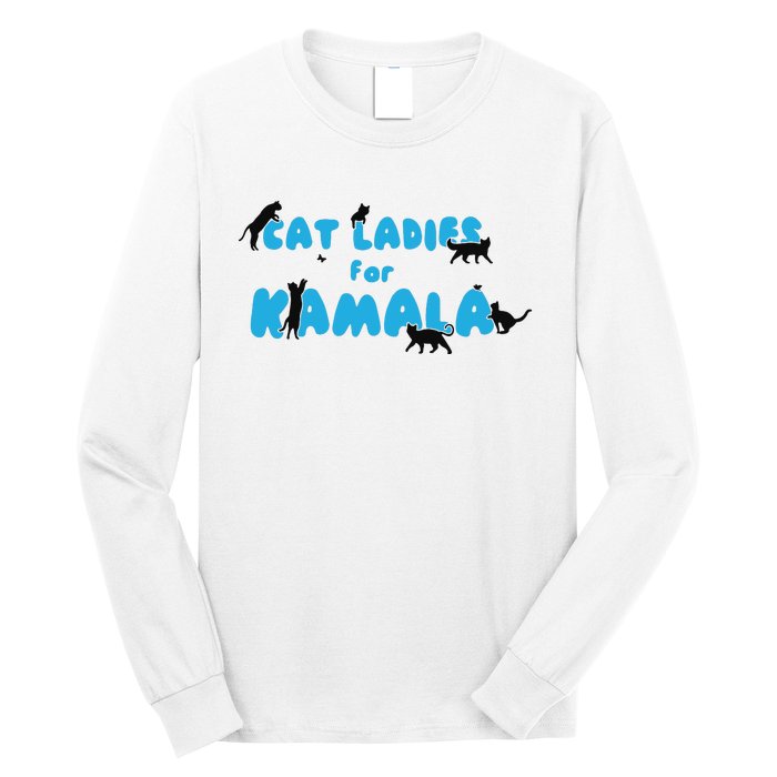 Cat Ladies For Kamala Childless Cat Ladies Long Sleeve Shirt