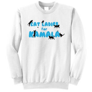 Cat Ladies For Kamala Childless Cat Ladies Sweatshirt