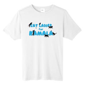 Cat Ladies For Kamala Childless Cat Ladies Tall Fusion ChromaSoft Performance T-Shirt