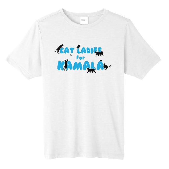 Cat Ladies For Kamala Childless Cat Ladies Tall Fusion ChromaSoft Performance T-Shirt