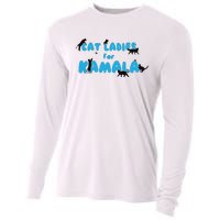 Cat Ladies For Kamala Childless Cat Ladies Cooling Performance Long Sleeve Crew