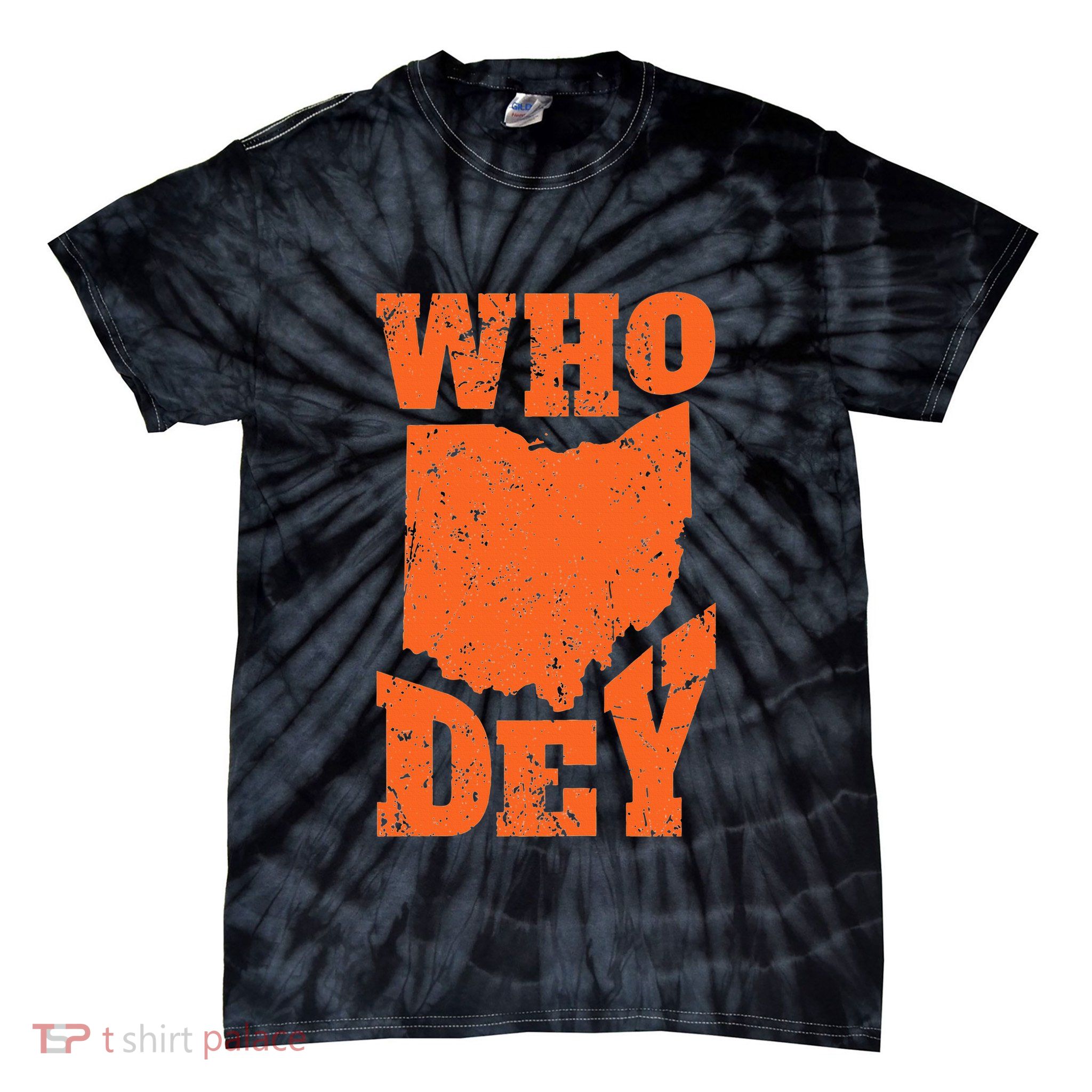 Cincinnati League For All Football Fans Tie-Dye T-Shirt